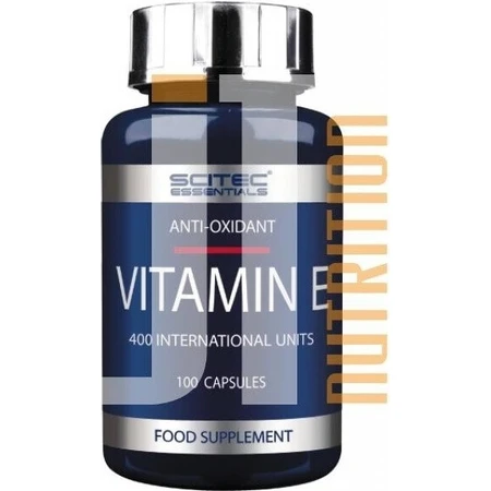 Scitec Nutrition Vitamin E 1×100 cps, дієтична добавка: ціни та характеристики