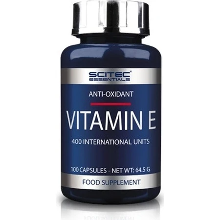 Scitec Nutrition Vitamin E 1×100 cps, дієтична добавка: ціни та характеристики