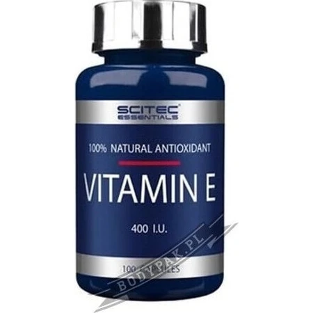 Scitec Nutrition Vitamin E 1×100 cps, дієтична добавка: ціни та характеристики