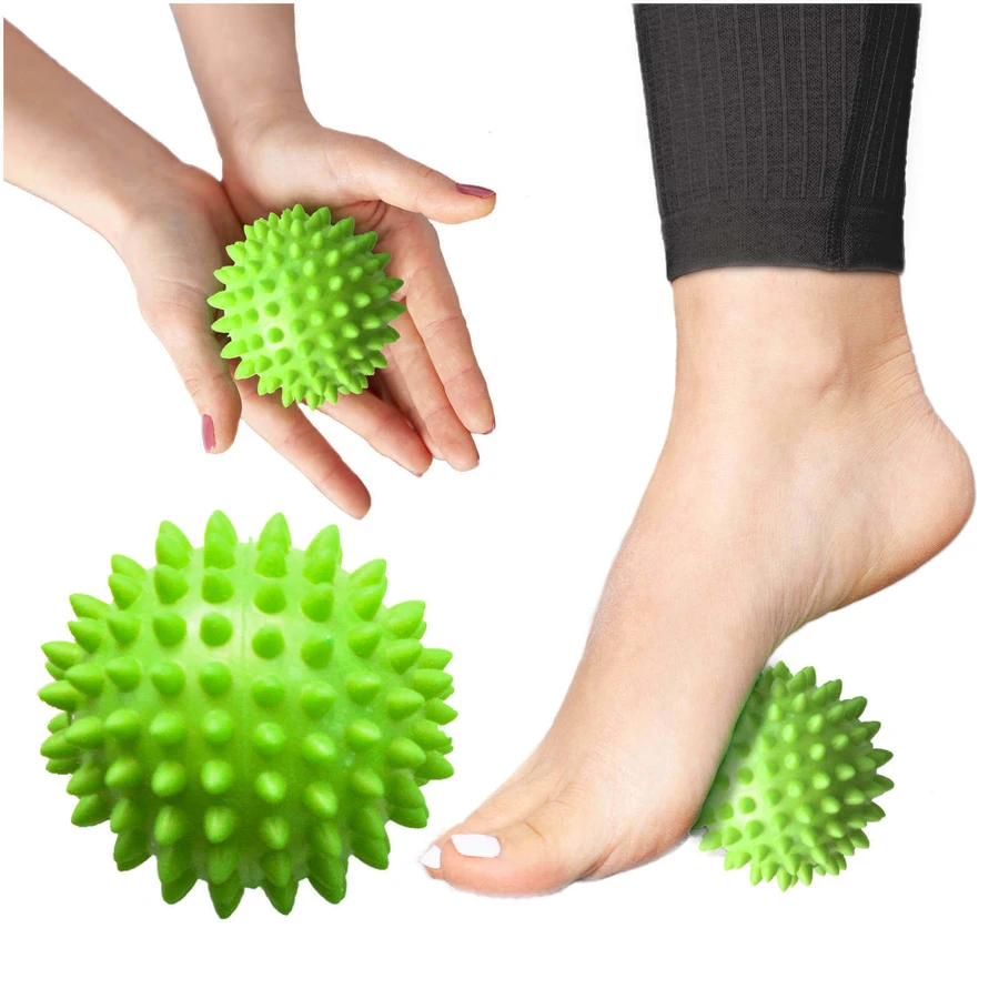 4Fizjo Spike Ball, мяч масау с шипами, зеленый, 9 см: цены и характеристики