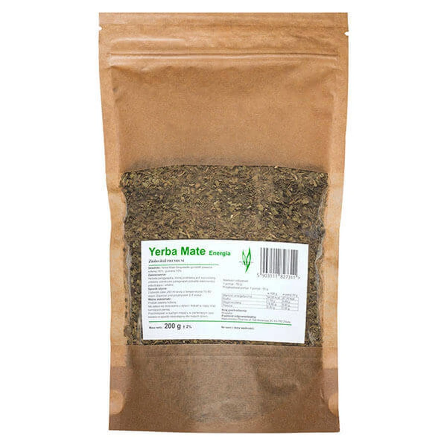 Ziolovital Premium Yerba Mate Energy, 200 г: ціни та характеристики