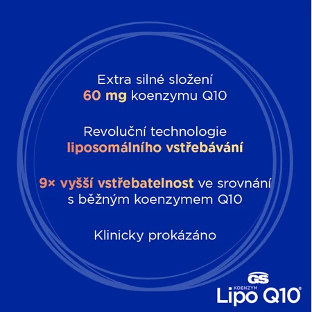 GS Coenzyme Lipo Q10 60 мг, 60 + 10 капсул: ціни та характеристики