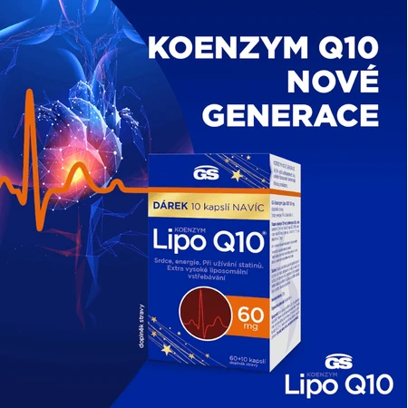 GS Coenzyme Lipo Q10 60 мг, 60 + 10 капсул: ціни та характеристики
