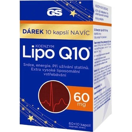 GS Coenzyme Lipo Q10 60 мг, 60 + 10 капсул: ціни та характеристики