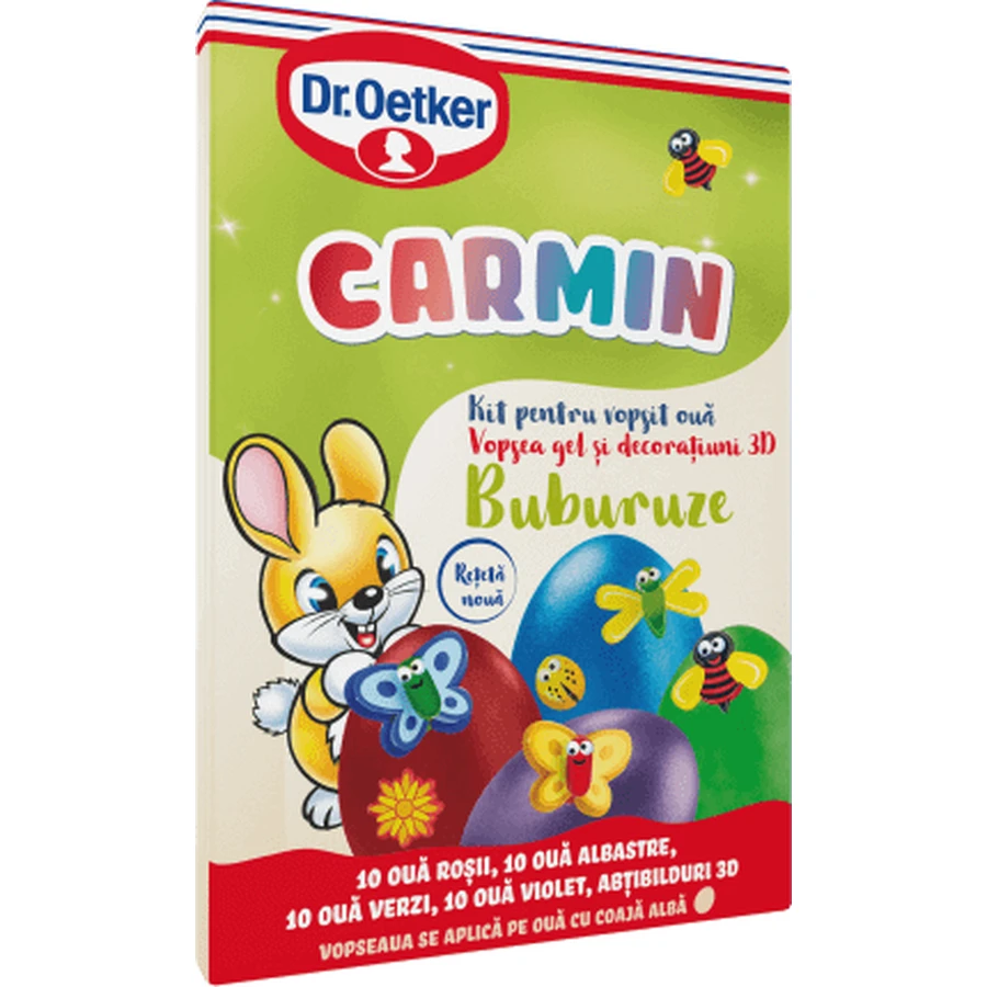 Набір яєчного гелю Dr Oetker Buburuze, 20 г: ціни та характеристики
