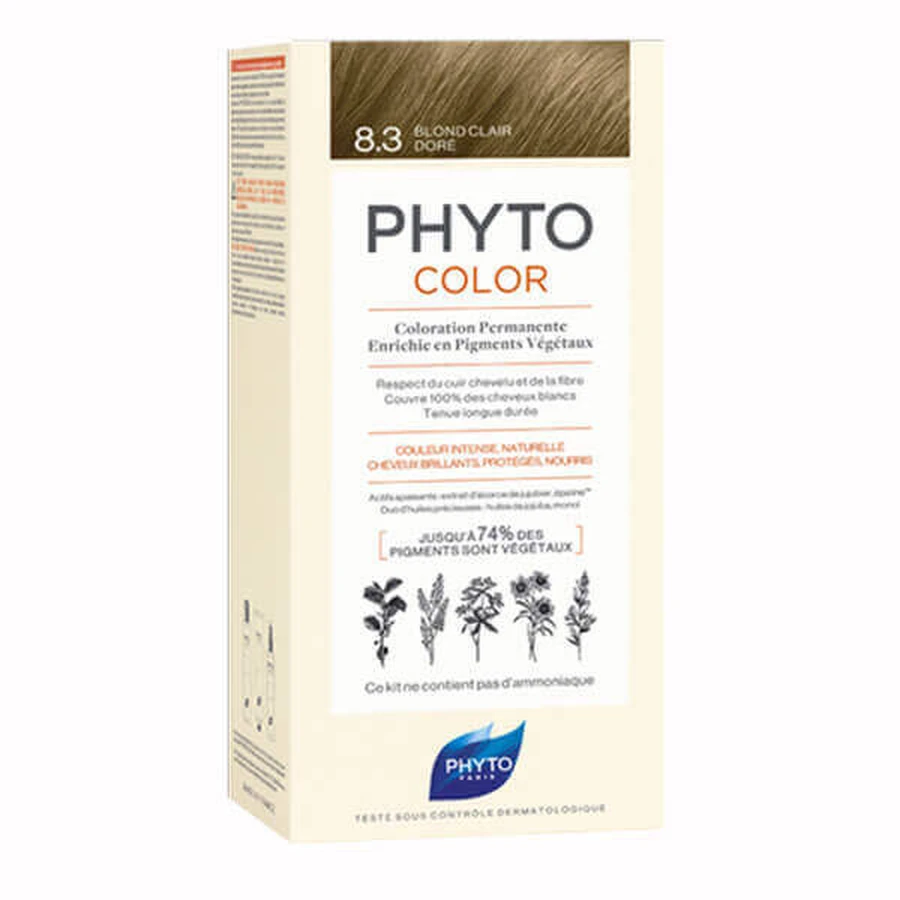 Phyto Color, восковий барвник, 8/3 золотисто-русявий, 50 мл: ціни та характеристики