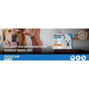FRONTLINE spot-on for DOG S 3 x 0,67 мл 3x0,67 мл, раствор для собак