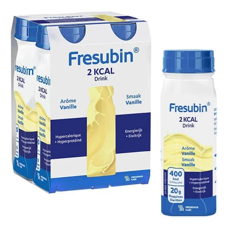 Fresubin 2kcal полноценное питание с ароматом ванили, 4 шт х 200 мл, Fresenius Kabi: цены и характеристики