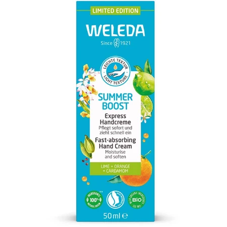 Weleda Summer Boost Крем для рук 50 мл: цены и характеристики