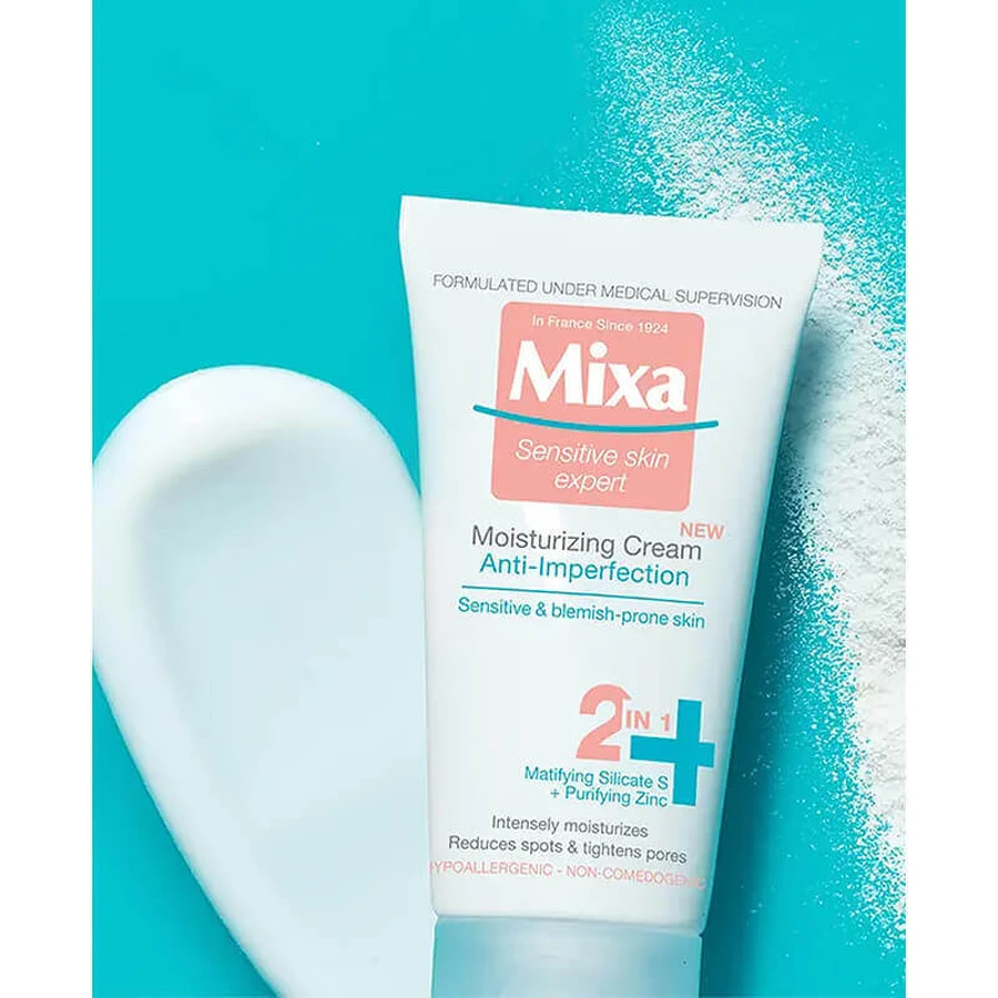 Mixa Wrinkle Skin Expert, Увлажняющий крем против несовершенств, 50 мл: цены и характеристики