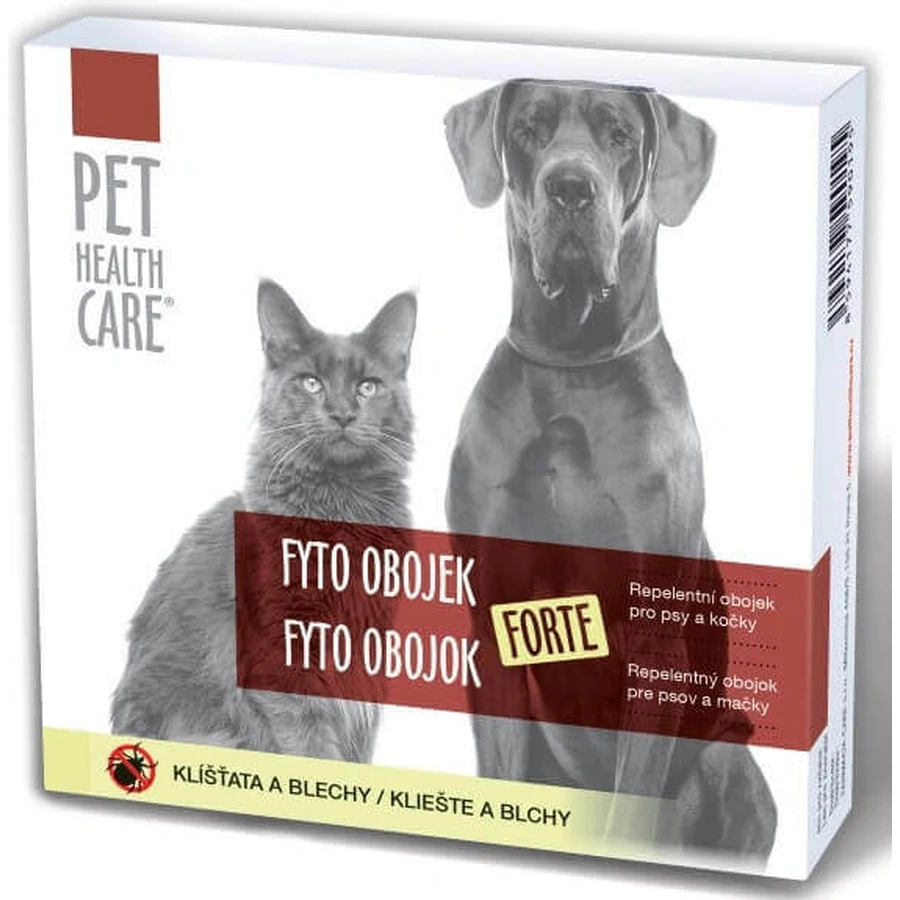PET HEALTH CARE FYTO COLLAR FORTE 1×1 шт, репелентний нашийник для собак та котів: ціни та характеристики