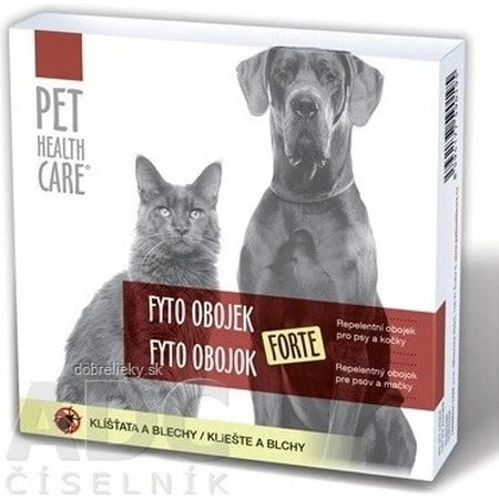 PET HEALTH CARE FYTO COLLAR FORTE 1×1 шт, репелентний нашийник для собак та котів: ціни та характеристики