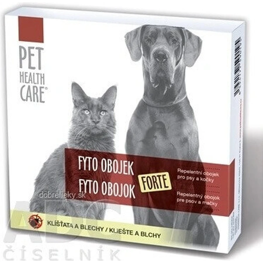 PET HEALTH CARE FYTO COLLAR FORTE 1×1 шт, репелентний нашийник для собак та котів: ціни та характеристики