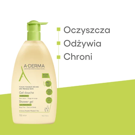 A-derma, Емульсія для душу Ultra Rich, 750 мл: ціни та характеристики