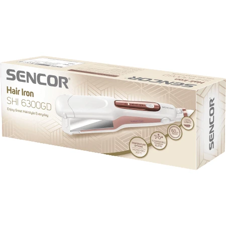 Випрямляч для волосся Sencor SHI 6300GD: ціни та характеристики