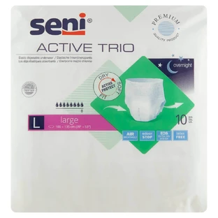 Seni, впитывающие трусы Active Trio L, 10 штук