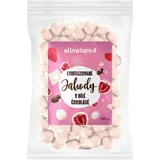 Allnature Freeze сушена полуниця в білому шоколаді 100 г