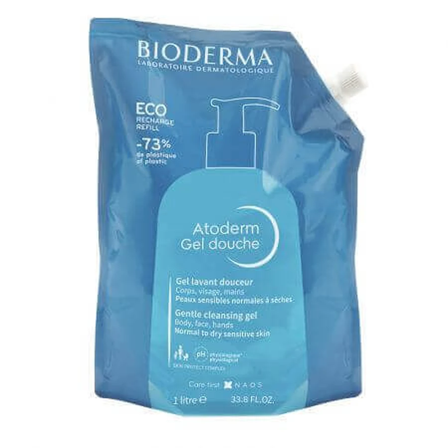 Гель для душа Bioderma Atoderm Eco Reserve, 1000 мл: цены и характеристики