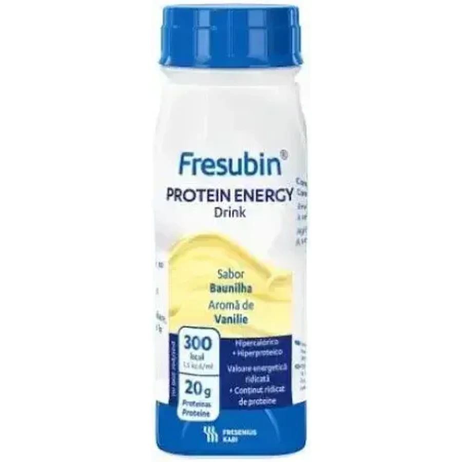 Ентеральне харчування Fresenius Kabi Fresubin Protein Energy зі смаком ванілі, 4 шт. x 200 мл: ціни та характеристики