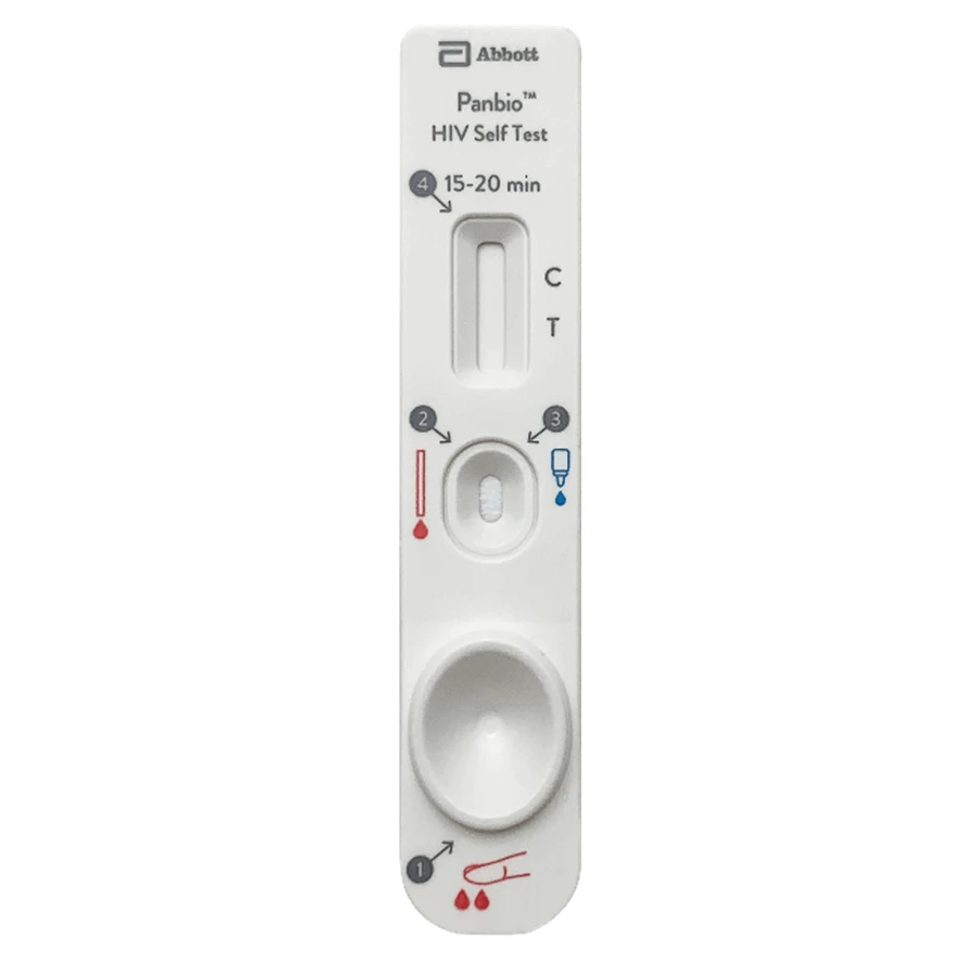 Экспресс тест Panbio HIV Self Test для выявления антител к ВИЧ-1 и ВИЧ-2, 1 штука: цены и характеристики