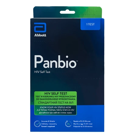 Экспресс тест Panbio HIV Self Test для выявления антител к ВИЧ-1 и ВИЧ-2, 1 штука: цены и характеристики