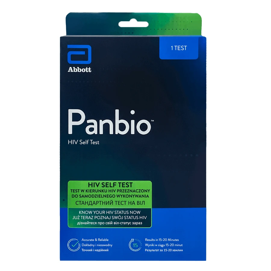 Экспресс тест Panbio HIV Self Test для выявления антител к ВИЧ-1 и ВИЧ-2, 1 штука: цены и характеристики