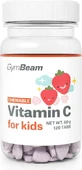 Gymbeam vit c для детей клубника 120 табл 120 таблеток клубника