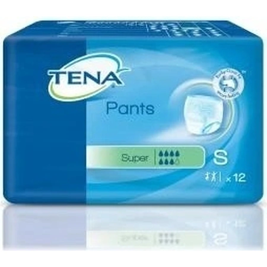 TENA PANTS SUPER SMALL 1×12 шт, растягивающиеся впитывающие трусики: цены и характеристики