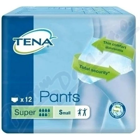 TENA PANTS SUPER SMALL 1×12 шт, растягивающиеся впитывающие трусики: цены и характеристики