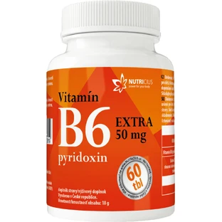 Nutricius Витамин B6 EXTRA - пиридоксин 50 мг 60 таблеток