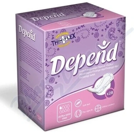 DEPEND ULTRA MINI 1×22 шт, прокладки для недержания 7×19 см: цены и характеристики