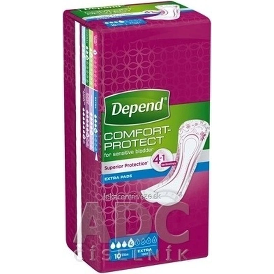 Прокладки для недержания DEPEND EXTRA 1×10: цены и характеристики