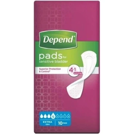 Прокладки для недержания DEPEND EXTRA 1×10: цены и характеристики