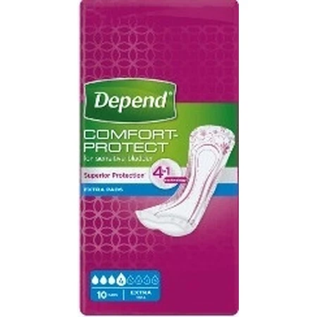 Прокладки для недержания DEPEND EXTRA 1×10: цены и характеристики