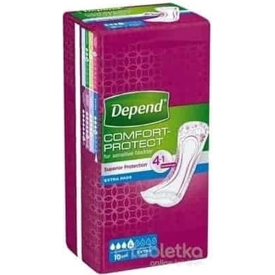 Прокладки для недержания DEPEND EXTRA 1×10: цены и характеристики