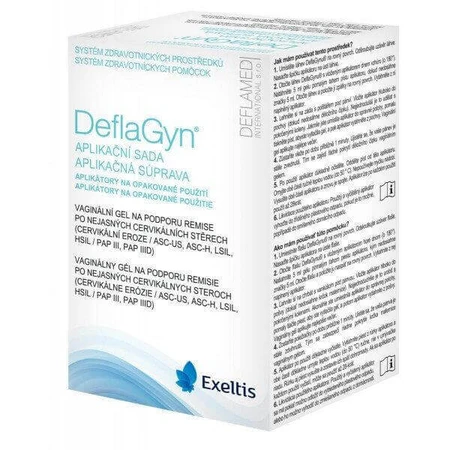Гель ДефлаГин Exeltis DeflaGyn, вагинальный, 150 мл: цены и характеристики