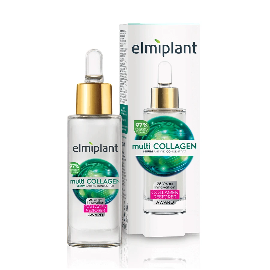 Сироватка-концентрат проти зморшок Multi Collagen, 30 мл, Elmiplant: ціни та характеристики