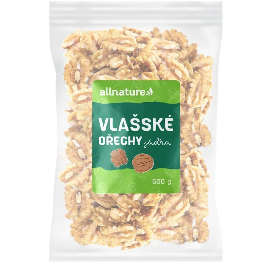 Волоські горіхи Allnature 500 г: ціни та характеристики