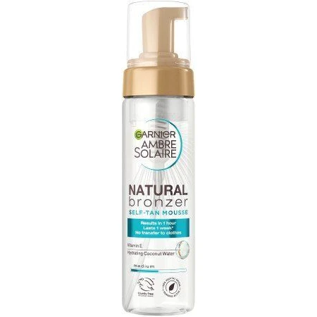 Garnier Ambre Solaire Narural Bronzer пенка для самостоятельного загара, 200 мл: цены и характеристики