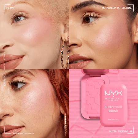 Рум'яна NYX Professional Makeup Buttermelt Blush 02 Butta Together Powder Blush: ціни та характеристики