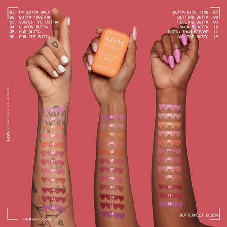 Рум'яна NYX Professional Makeup Buttermelt Blush 02 Butta Together Powder Blush: ціни та характеристики