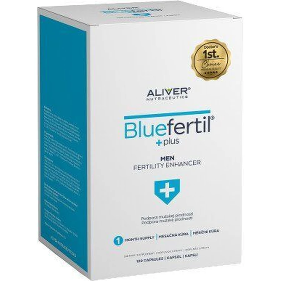 Aliver Nutraceutics BlueFertil Plus пищевая добавка для мулов 120 капсул: цены и характеристики