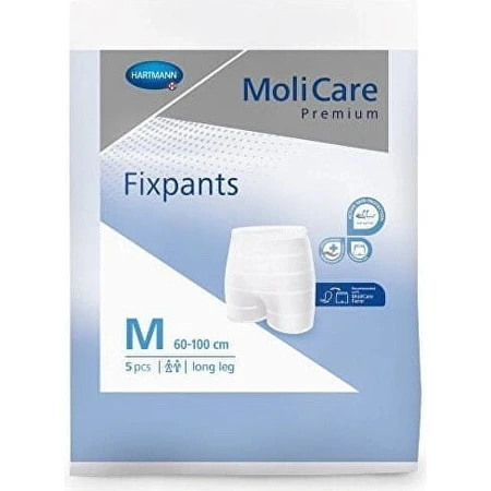 MoliCare Premium Fixpants long leg M 1×5 шт, фіксуючі трусики (60-100 см): ціни та характеристики