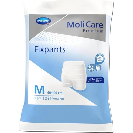 MoliCare Premium Fixpants long leg M 1×5 шт, фіксуючі трусики (60-100 см): ціни та характеристики