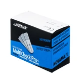 Novama MultiCheck Pro+, тест-смужки для визначення рівня глюкози в крові, 50 шт.