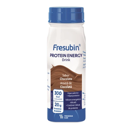 Харчовий продукт Fresubin Protein Energy спеціального медичного призначення, зі смаком шоколада, 4 шт. по 200 мл: ціни та характеристики
