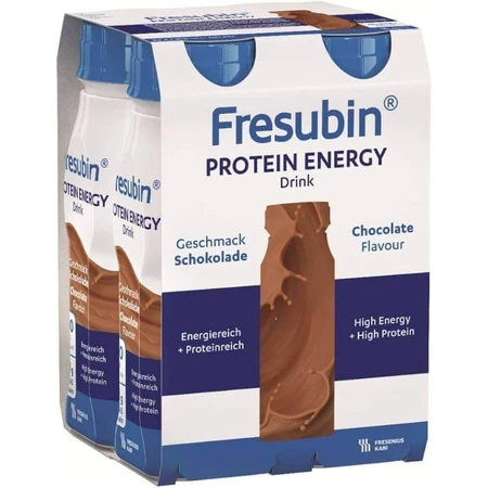 Харчовий продукт Fresubin Protein Energy спеціального медичного призначення, зі смаком шоколада, 4 шт. по 200 мл: ціни та характеристики