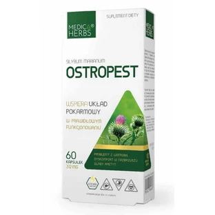 Расторопша 312 мг, 60 капсул Medica Herbs