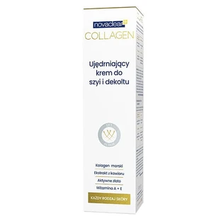 Novaclear Collagen, Укрепляющий крем для шеи и декольте, 50 мл