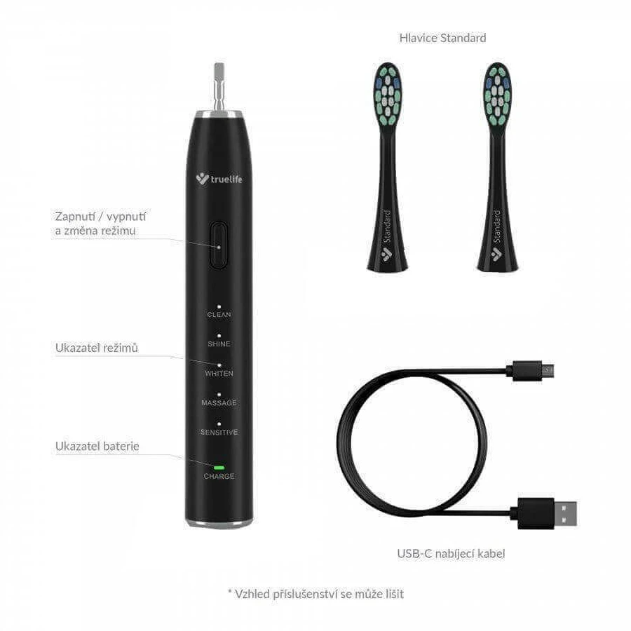 TrueLife SonicBrush Clean30 Black Звуковая щетка: цены и характеристики